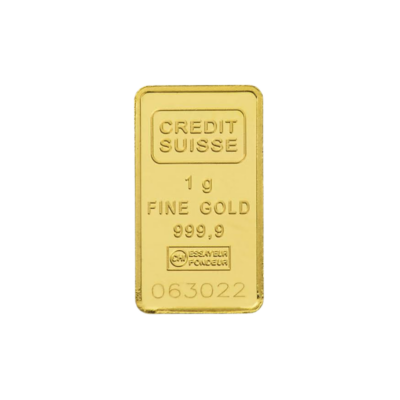 Lingot d'or 1 g
