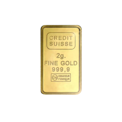 Lingot d'or 2 g