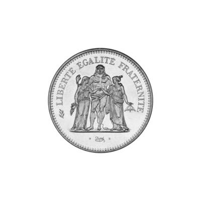 50 Francs Hercule Argent