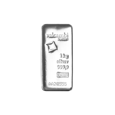 Lingot d'argent 1 kg